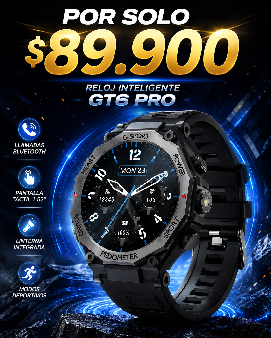 RELOJ GT6