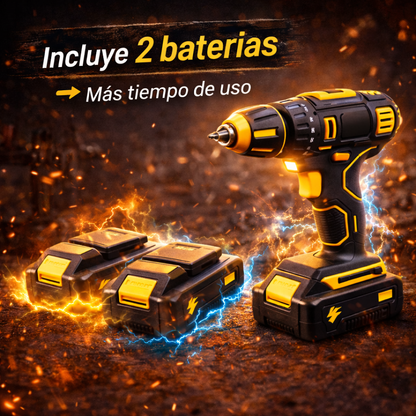⚡ Arregla, instala y construye sin depender de nadie - Kit Taladro Electrico
