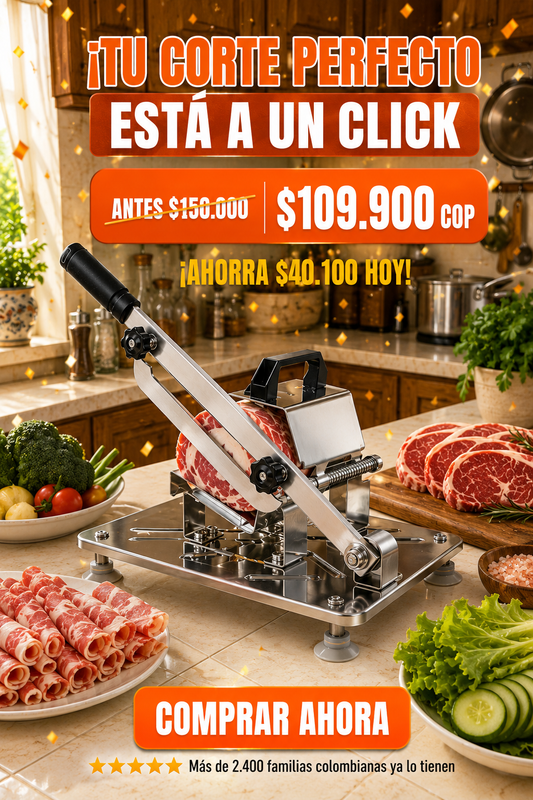 CORTADORA DE CARNE MANUAL