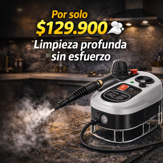 Limpieza Profunda Sin Tallar Ni Usar Químicos 💨 - Limpiador Vapor De Alta Presion