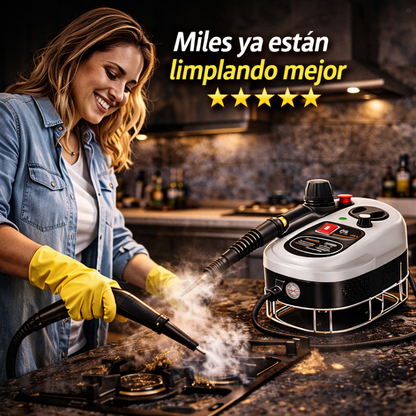 Limpieza Profunda Sin Tallar Ni Usar Químicos 💨 - Limpiador Vapor De Alta Presion