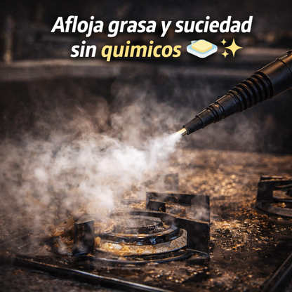 Limpieza Profunda Sin Tallar Ni Usar Químicos 💨 - Limpiador Vapor De Alta Presion