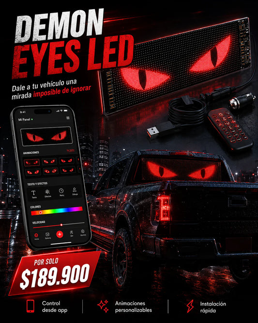 PANEL LED PARA VEHICULO