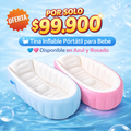 Comodidad y seguridad en cada baño con la Piscina Bañera Inflable Portátil De Bebe