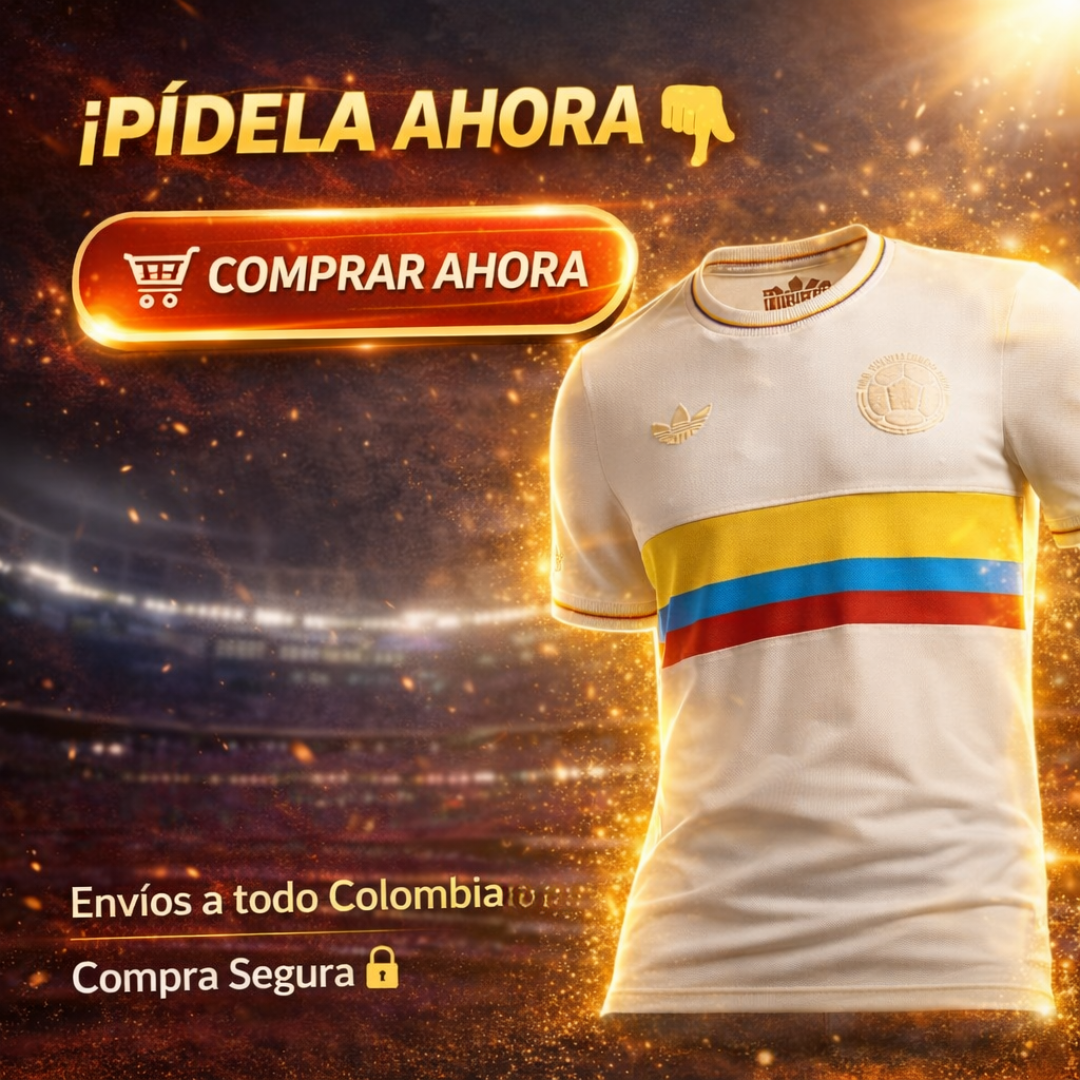 Luce la Tricolor Como Nunca Antes camiseta de Colombia 100 años