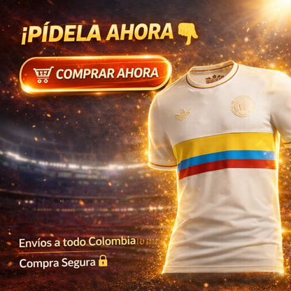 Luce la Tricolor Como Nunca Antes camiseta de Colombia 100 años