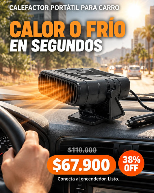 CALEFACTOR PORTATIL PARA CARRO
